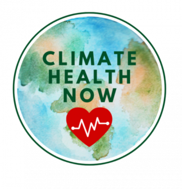 Climate Health Logo words